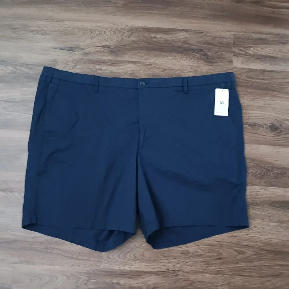 New Dockers Mens Ultimate Casual Chino Shorts Blue Size 56‎ Supremeflex